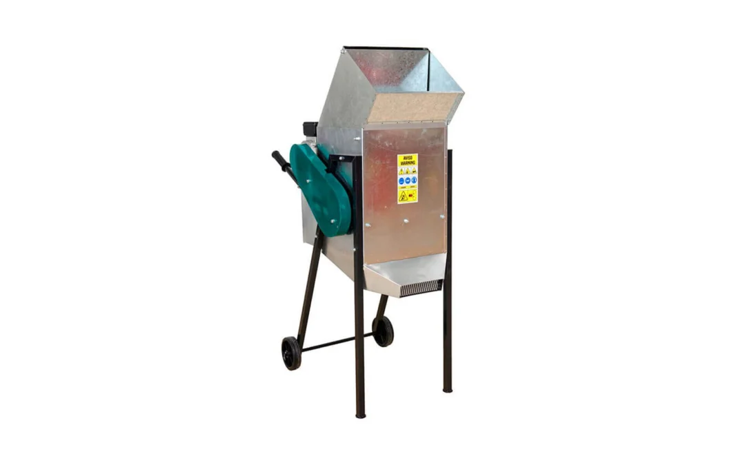 Desgranadora de maíz con cadenas